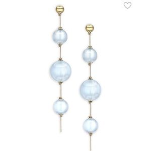 Burberry Marble drop earrings .